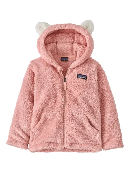 Bluza z kapturem dziecięca Patagonia różowa