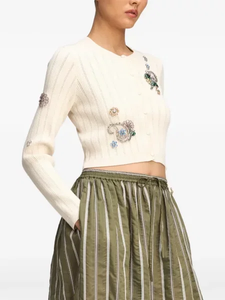 Cardigan Cinq A Sept alb