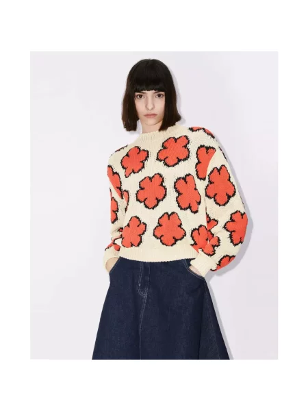 Sweter Kenzo w kwiatki