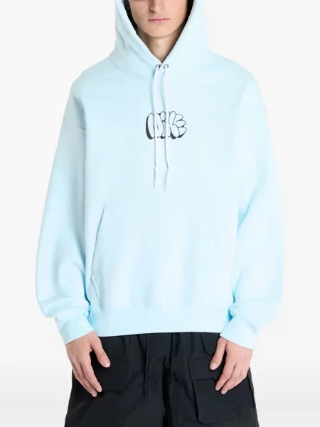 Top sport Nike din fleece plisat fără mâneci alb