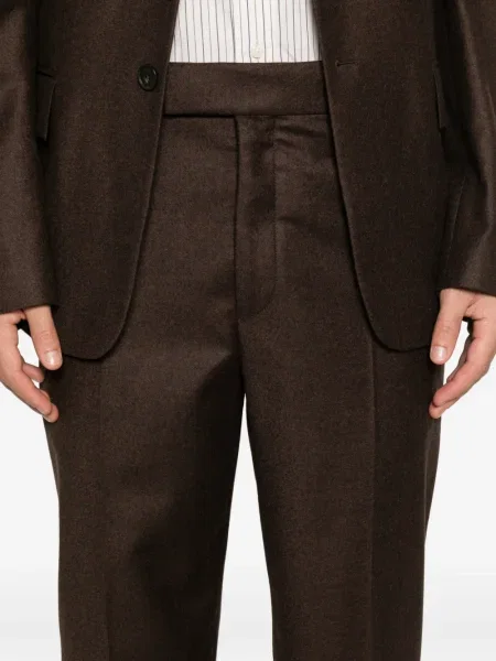 Pantaloni Ferragamo maro
