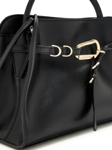 Τσάντα shopper Francesco Biasia μαύρο