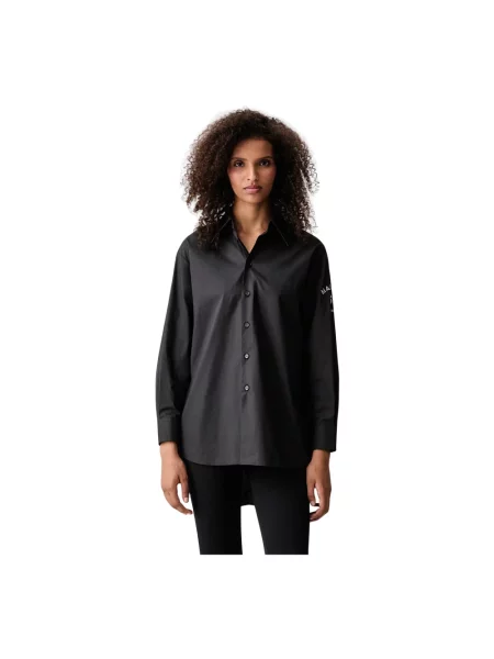 Koszula Mm6 Maison Margiela czarna
