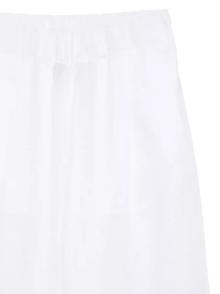Pantaloni Semicouture alb