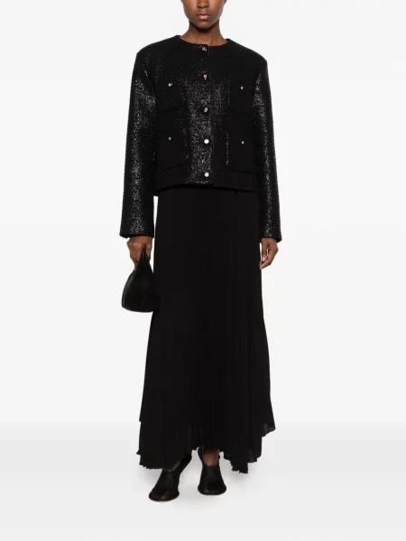 Geacă Styland din tweed negru