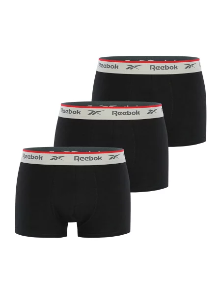 Reebok Chiloți sport Ovett gri bazalt / gri deschis / roșu negru