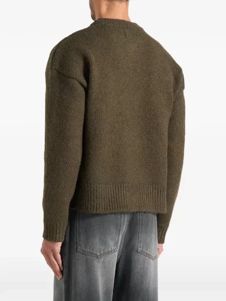Pulover Manière De Voir de lână verde