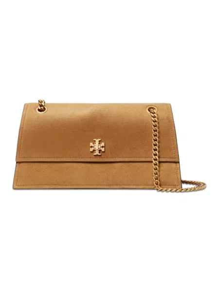 Torebka Tory Burch zamszowa brązowa