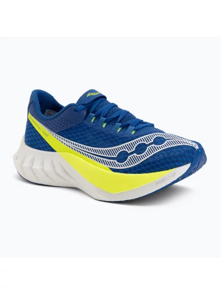 Încălțăminte de alergare pentru bărbați Saucony Endorphin Pro 4 lapis/citron