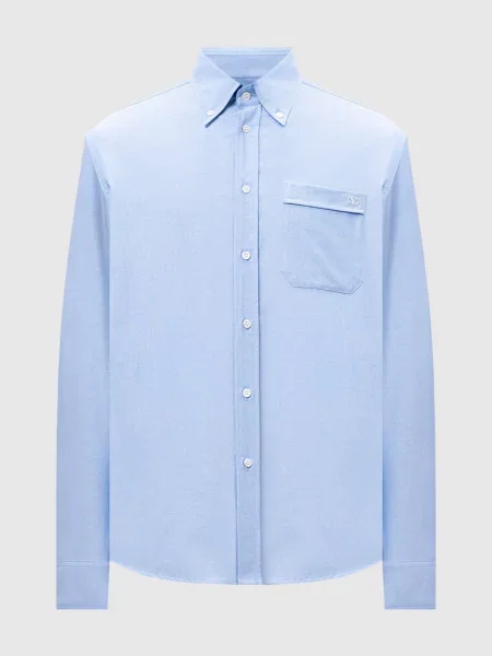 Сорочка з вишивкою VLogo Valentino блакитна