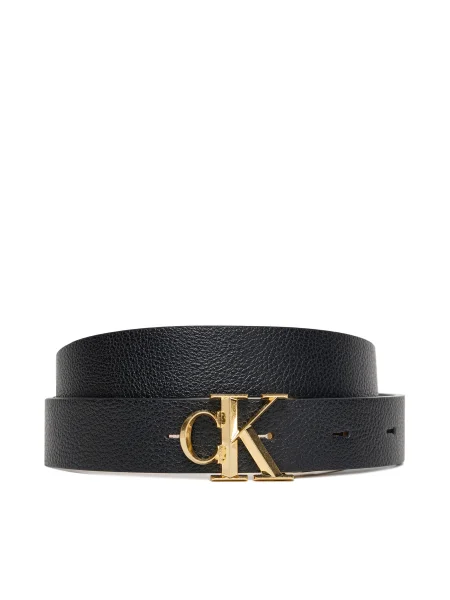 Megfordítható öv Calvin Klein fekete