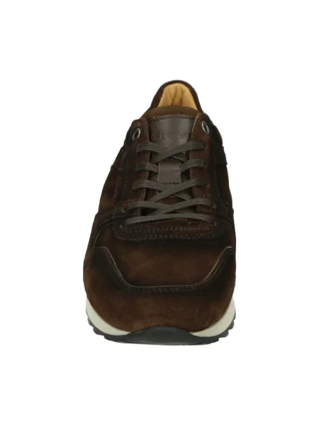 Sneakersy Greve zamszowe casual brązowe