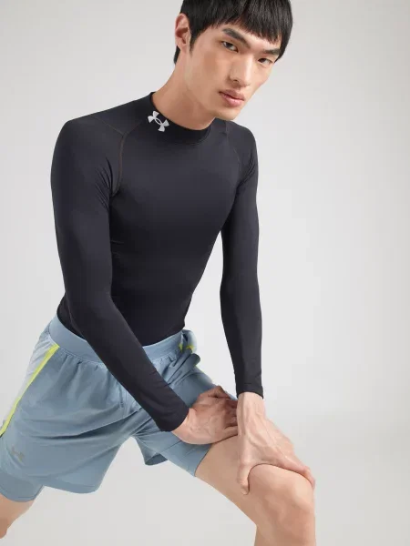 UNDER ARMOUR Funkčné tričko čierna biela