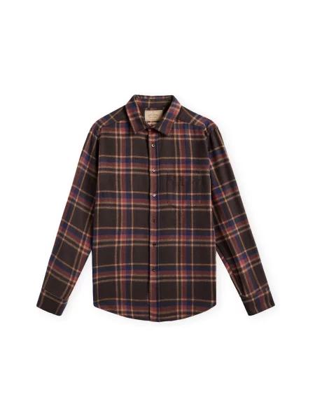 Flanelová košeľa Portuguese Flannel hnedá