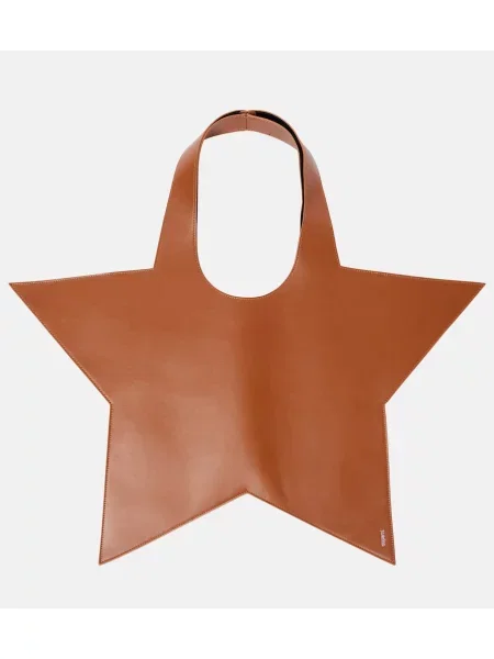 Torebka skórzana Coperni skórzana brązowa