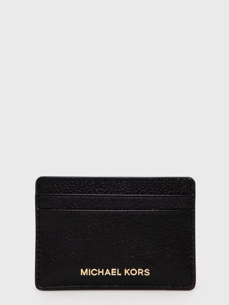Portfel Michael Michael Kors skórzany czarny