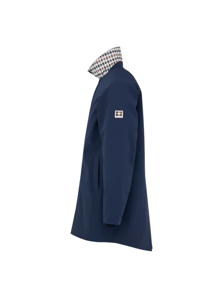 Trencz Aquascutum niebieski