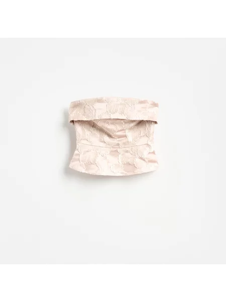 Reserved Virágmintás top többszínű