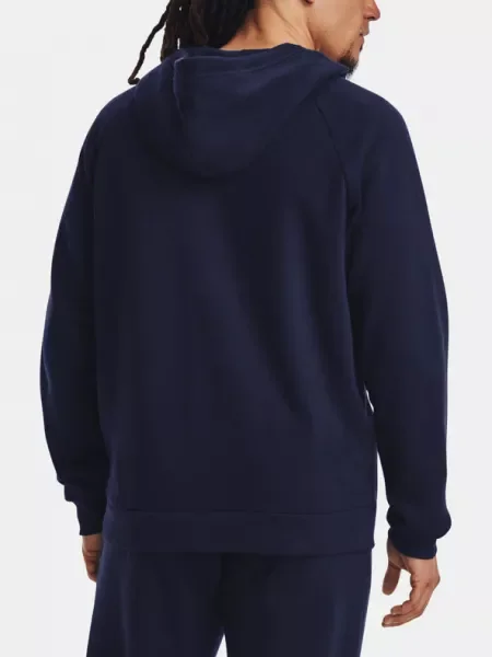 Флийс суичър с качулка Under Armour черно