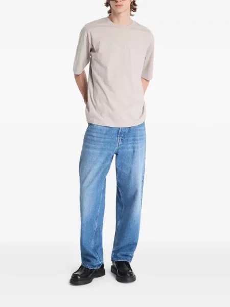 Tricou Filling Pieces cu broderie melange