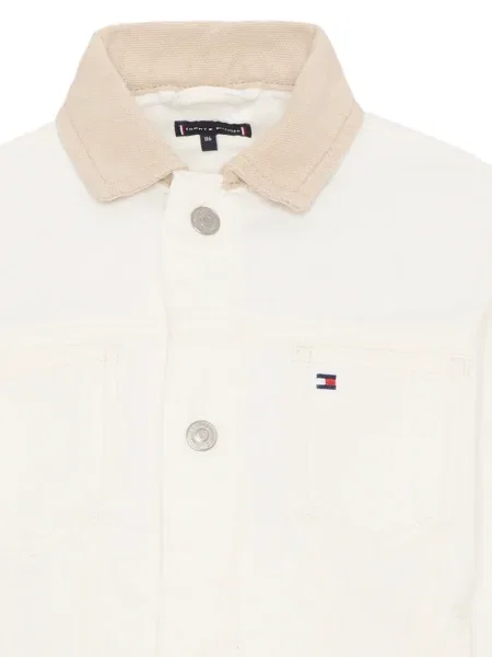Kurtka dziecięca Tommy Hilfiger biała