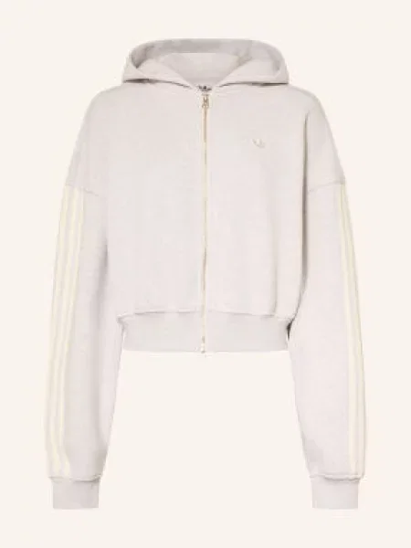 Adidas Originals Bluza Rozpinana grau biała
