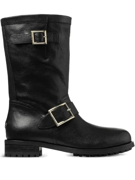 Botine Jimmy Choo biker negru