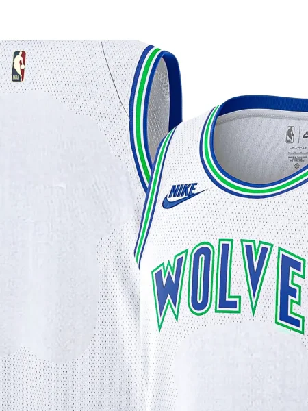 Prugasta vesta Nike s okruglim izrezom od flisa crvena