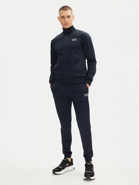 Tepláková souprava Ea7 Emporio Armani modrá