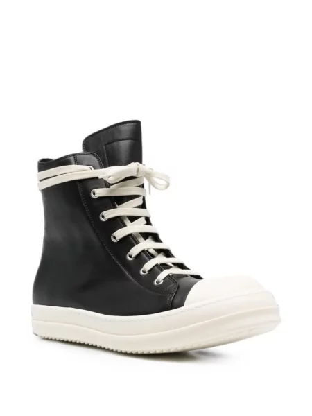 Маратонки Rick Owens с връзки с дантела черно