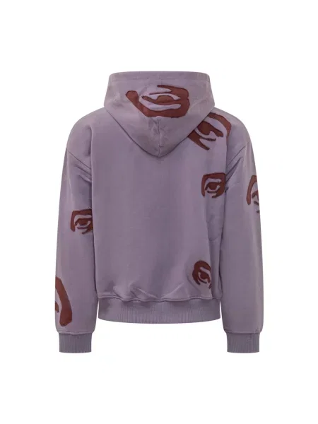 Bluza z kapturem Kidsuper Studios z kapturem fioletowa