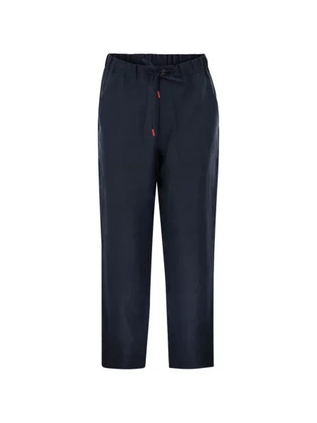 Pantaloni de in Kiton de in cu cordon albastru