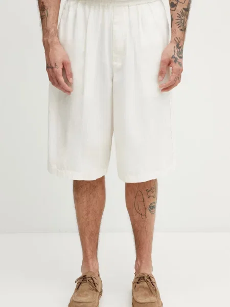 Undercover pantaloni scurți cu amestec de cașmir pentru bărbați