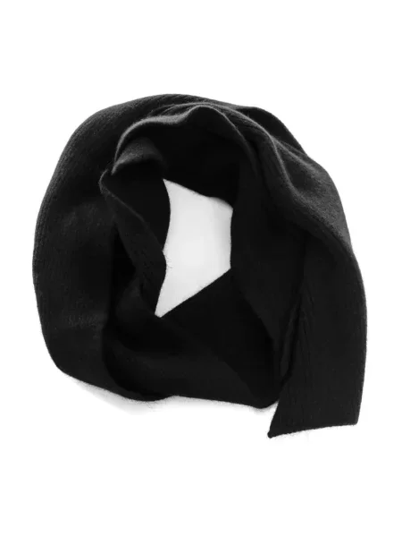 Szal Le Bonnet wełniana czarna