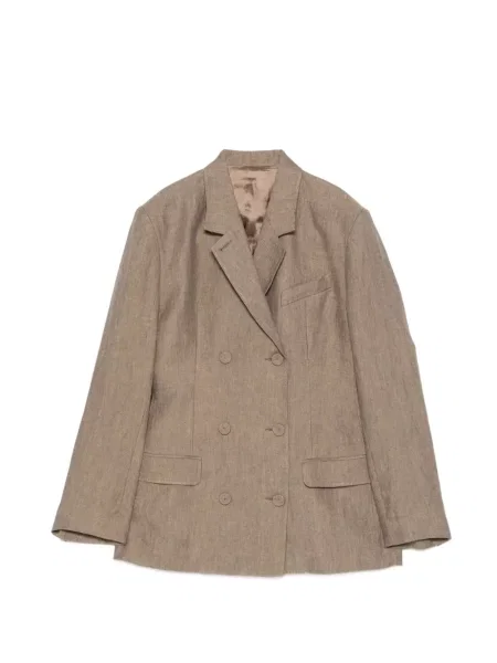 Marynarka Mark Kenly Domino Tan dwurzędowa brązowa