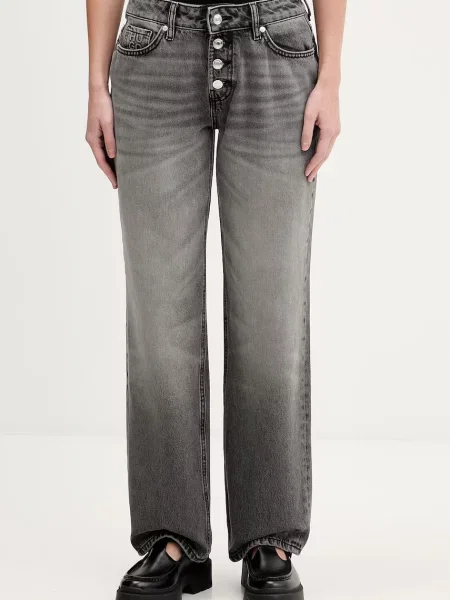 HUGO blugi drepți de damă gri