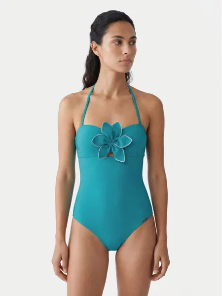 Ysabel Mora Costum de baie Turcoaz