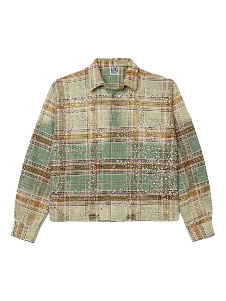 Flanelová košile Vale zelená