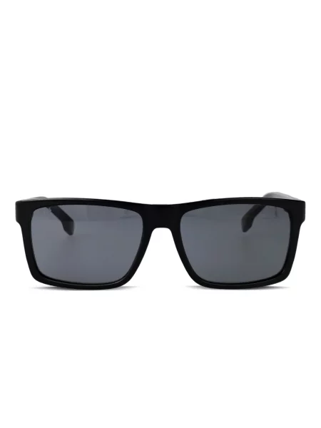 Ochelari de soare pătrați Boss negru