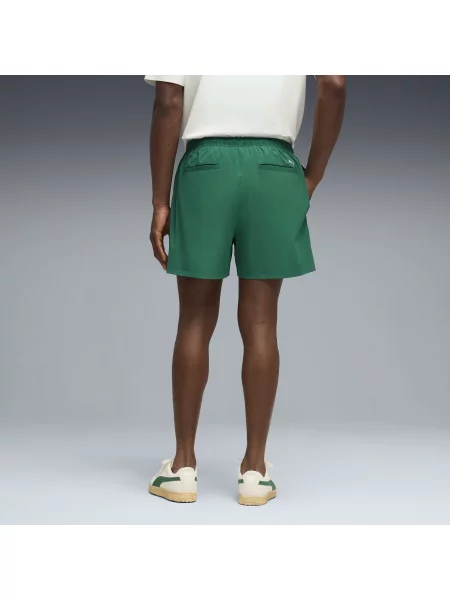 PUMA tkane szorty golfowe Odzież S zielony