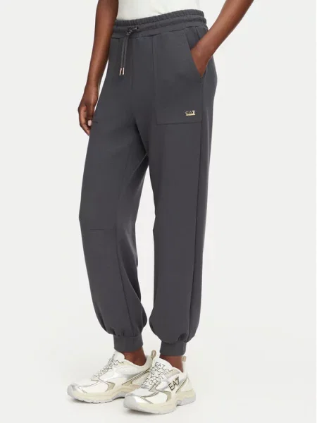 Pantaloni sport Ea7 gri