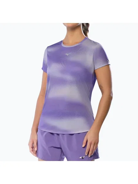 Tricou de alergare pentru femei Mizuno Core Graphic Tee thistle