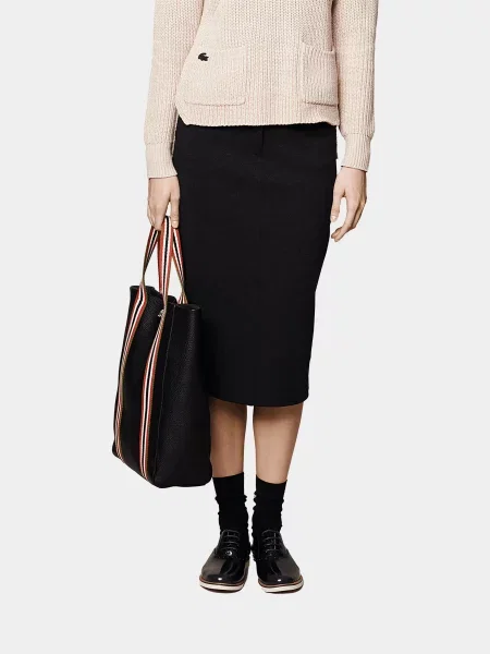 Lacoste Спідниця міді сірий