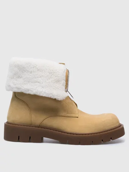 Ботинки Bottega Veneta бежевые