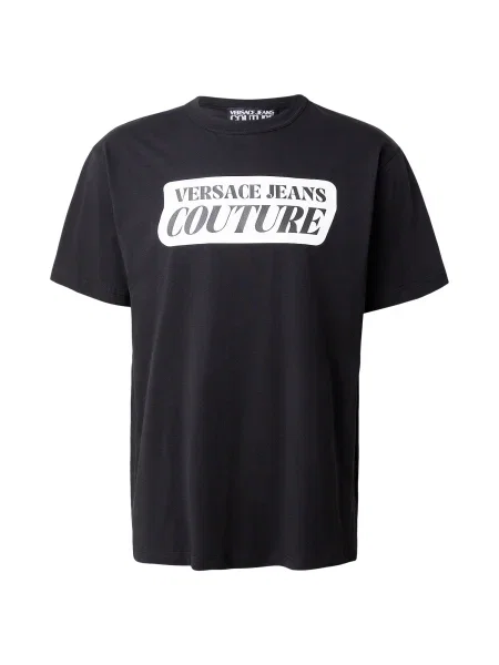 Versace Jeans Couture Tricou Negru alb