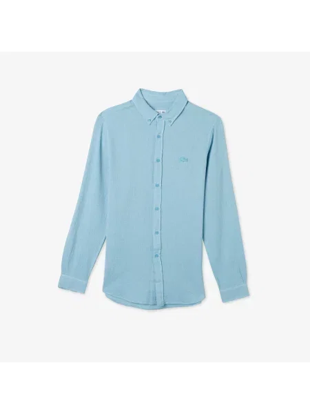 Рубашка Lacoste голубая