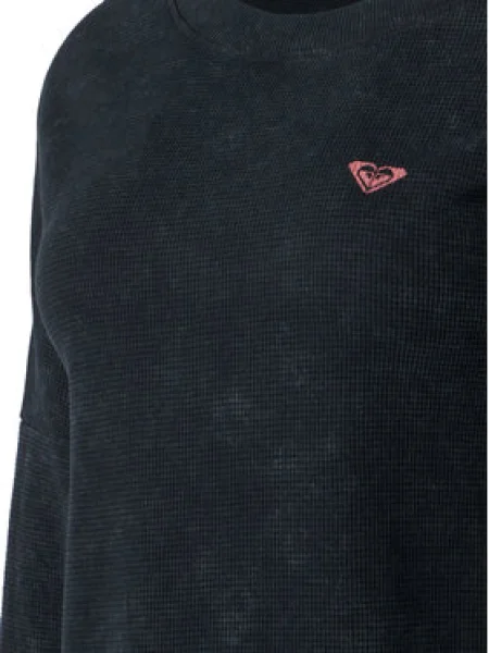Roxy Blúz Eastside Midweight Boxy Fit fekete