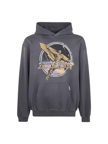 Bluza z kapturem Represent szara