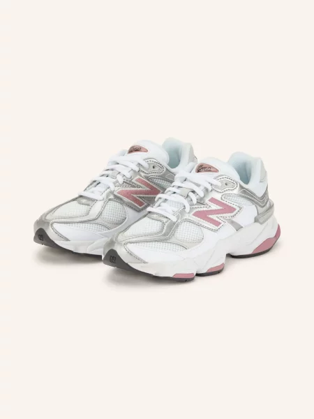 New Balance Tenisky / stříbrná / starorůžová bílá