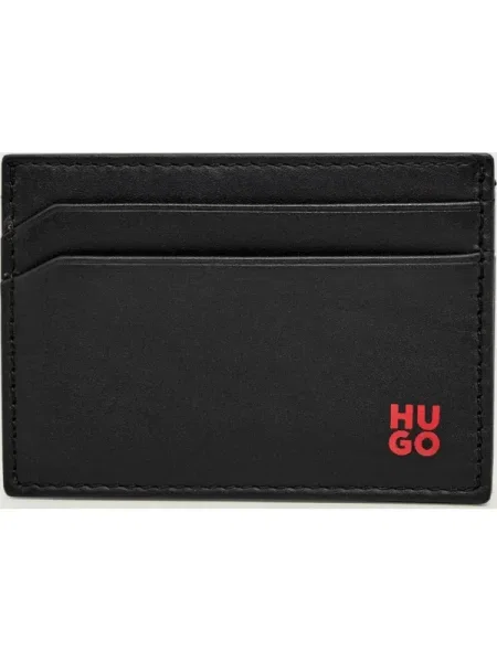 Portofel Hugo din piele negru